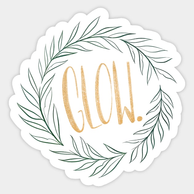 Glow. Sticker by AshleyNikkiB